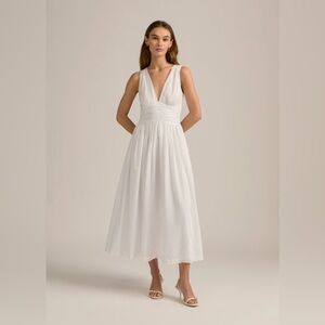 FAVORITE DAUGHTER The Eyes Only For You White Dress Shirt 12